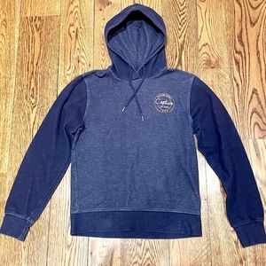 Navy Captiva Island FL Striped Hoodie
